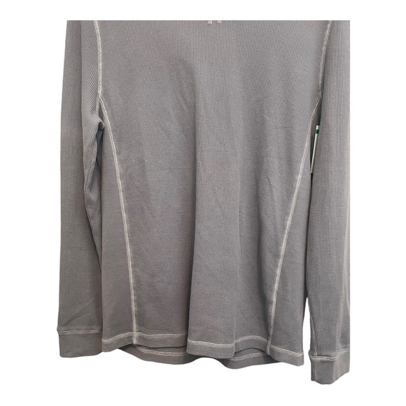 TREASURE & Bond gray thermal lightweight hoodie - Picture 6 of 11